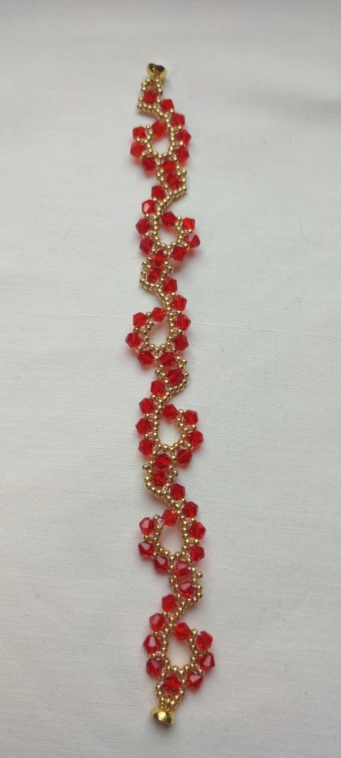 Bracelet Amarande rouge